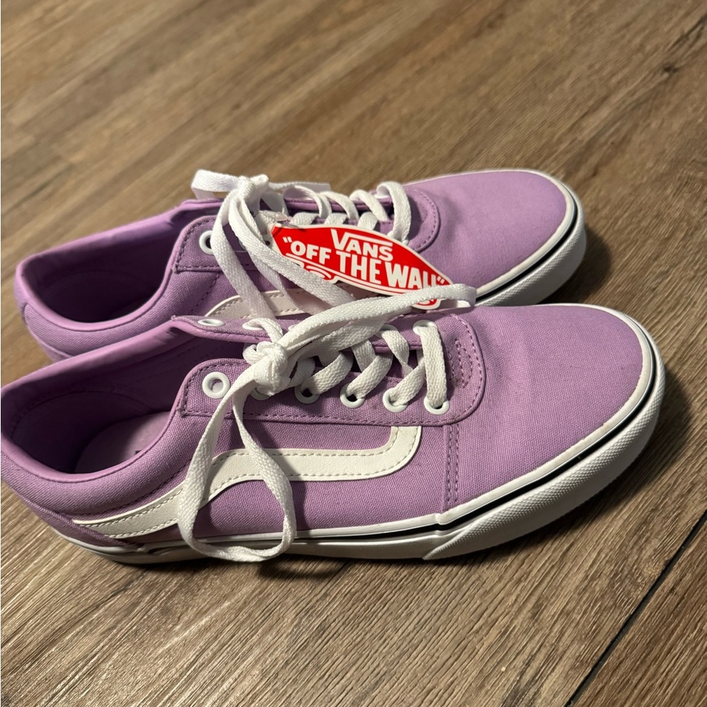 Vans Purple Canvas Sneakers - Picture 4 of 6